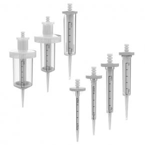 Continuous  pipette tip