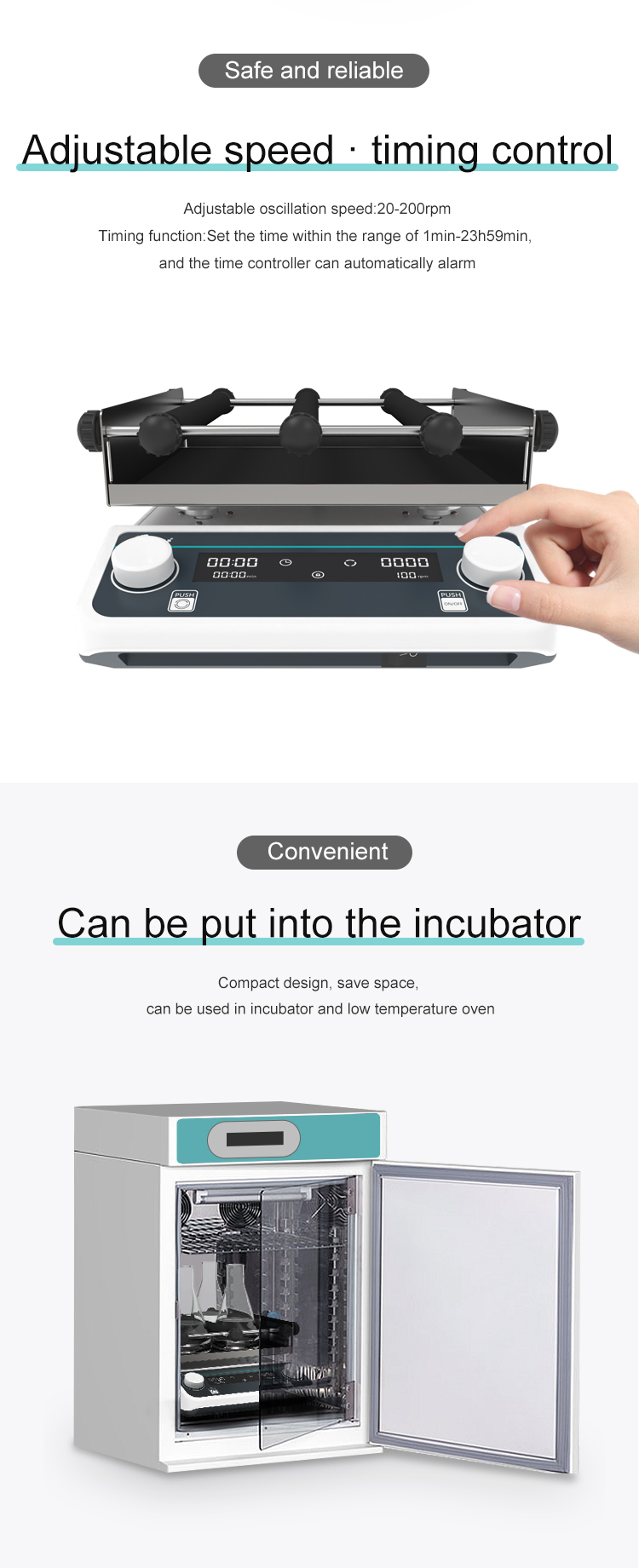 JOANLAB Digital Display Orbital Shaker